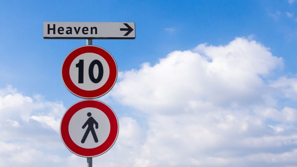heaven sign background
