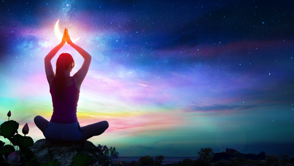 meditation eastern background