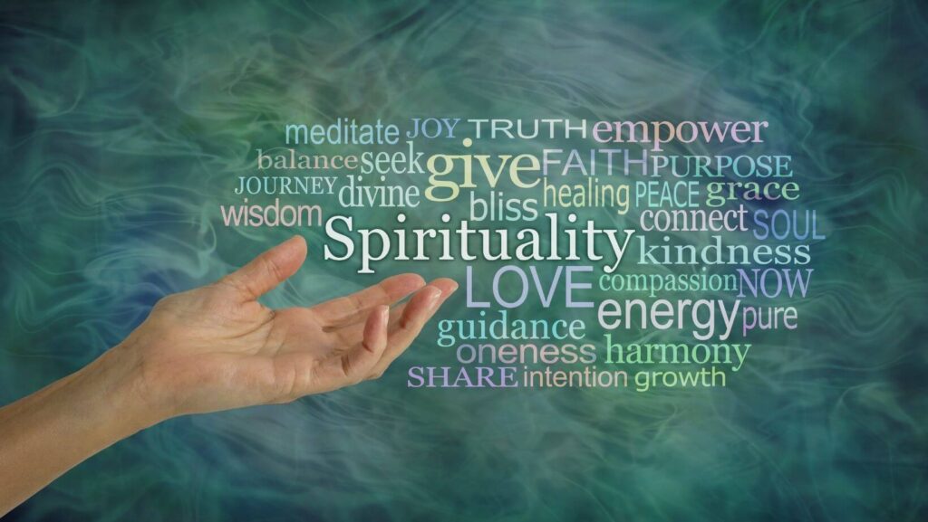 spirituality wordle background