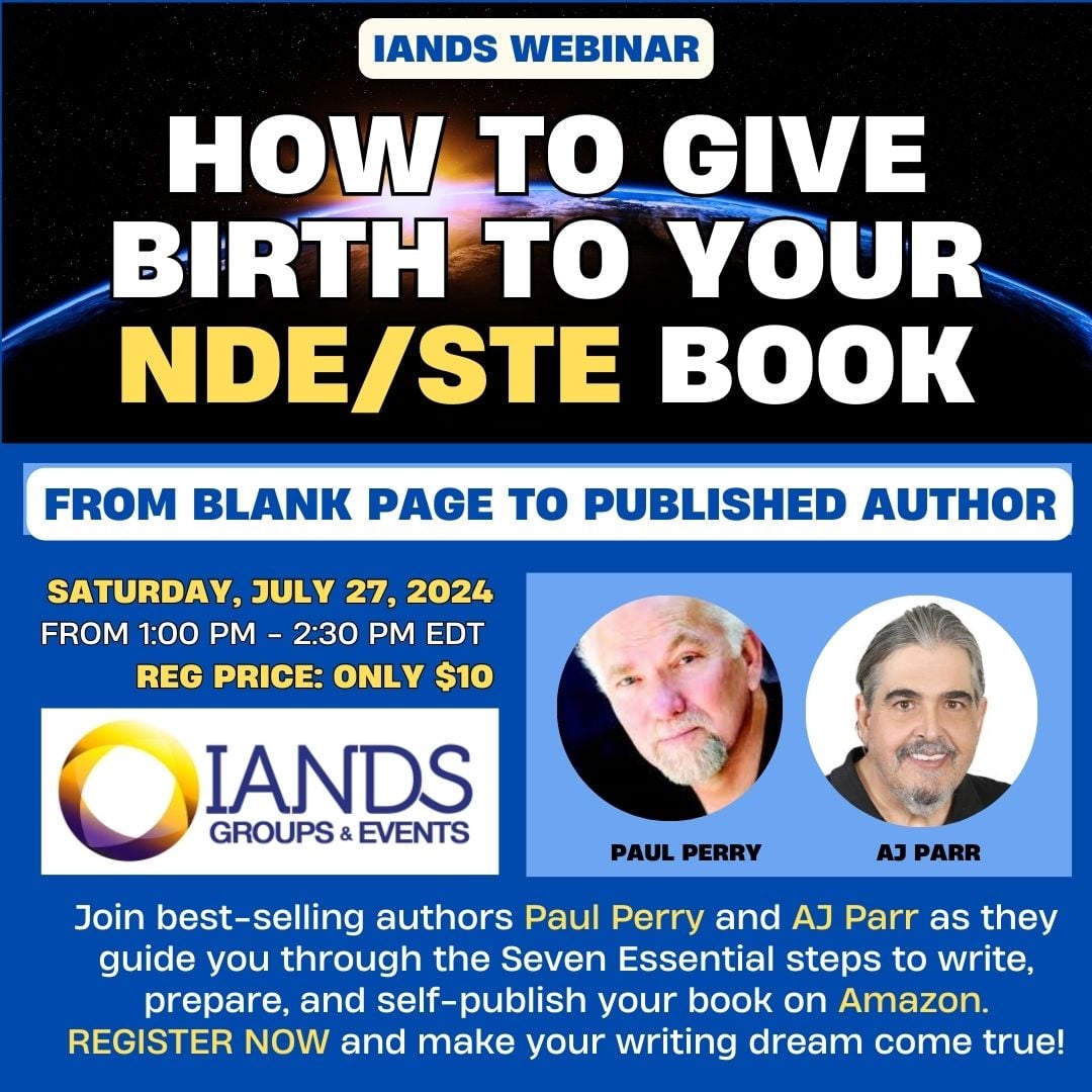 How to Give Birth to Your NDE/STE Book in 7 Easy Steps